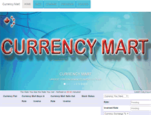 Tablet Screenshot of currencymart.ca